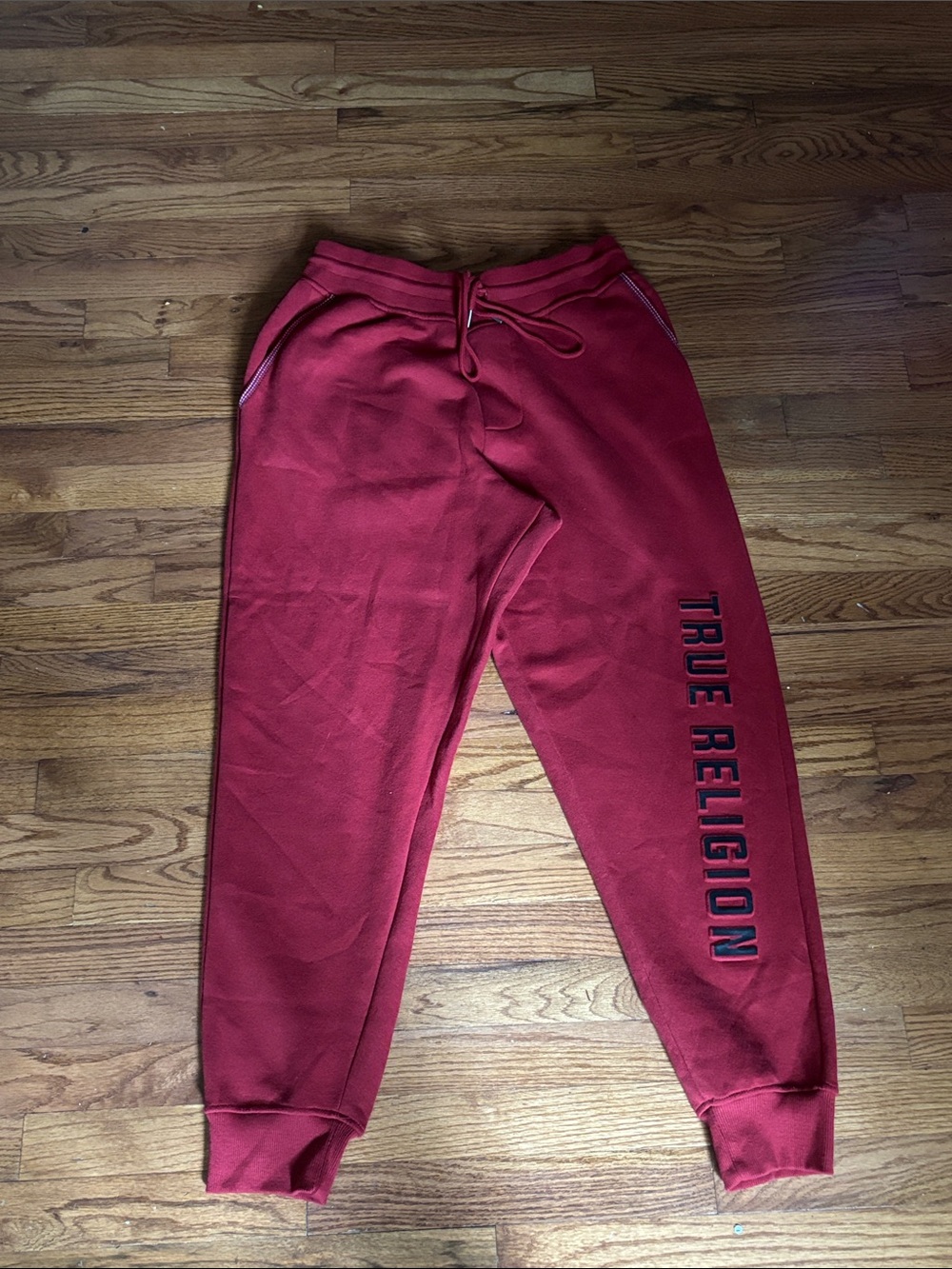 True Religion Kids Red Logo Joggers